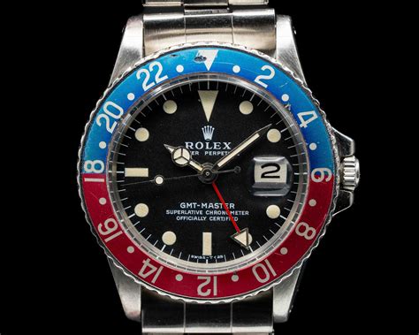 rolex master 1675 blue bezel